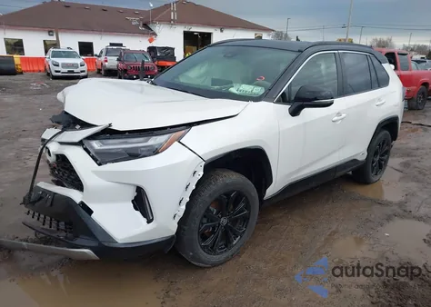 2022 Toyota Rav4 Hybrid Xse from USA, damaged, VIN JTME6RFV9ND527272